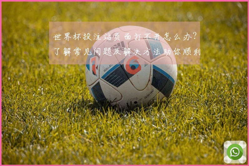 世界杯投注站页面打不开怎么办？了解常见问题及解决方法助你顺利下注